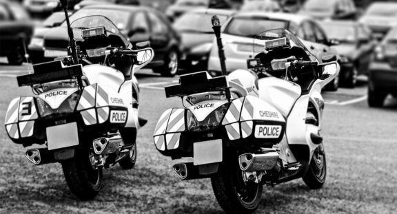 Police motorcycles
