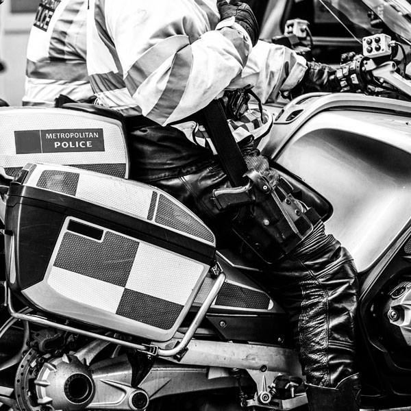 Police Motorcycle 5.7” UI Kit